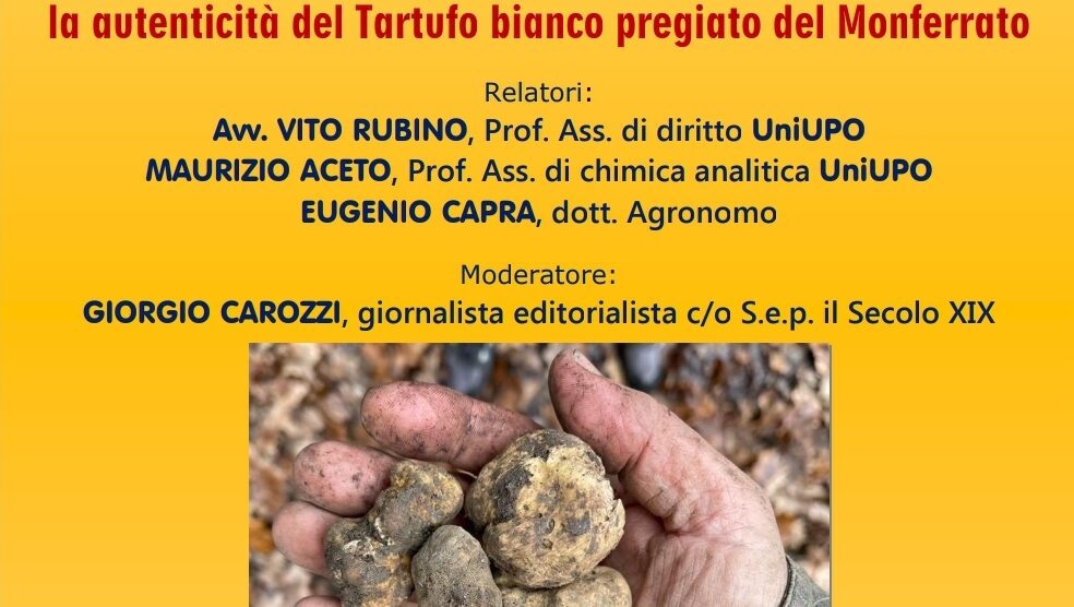 Convegno Tracciabilità del Tartufo