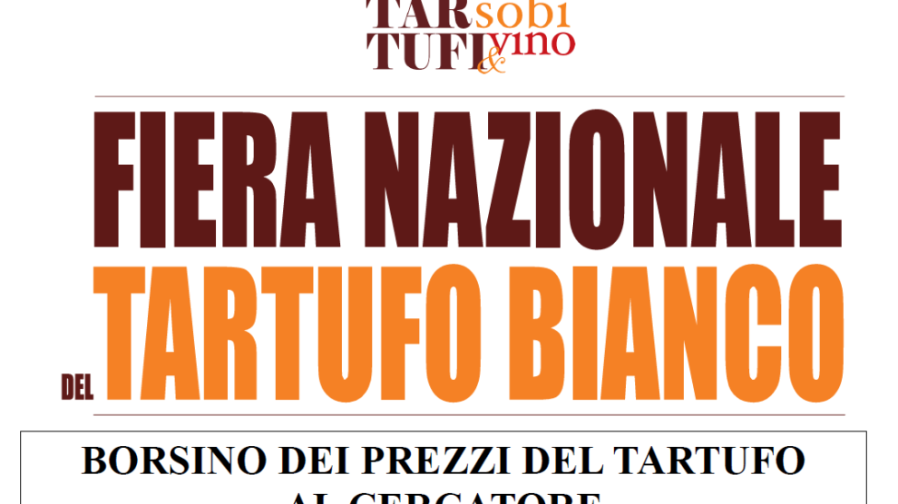 Listino Tartufi 2024