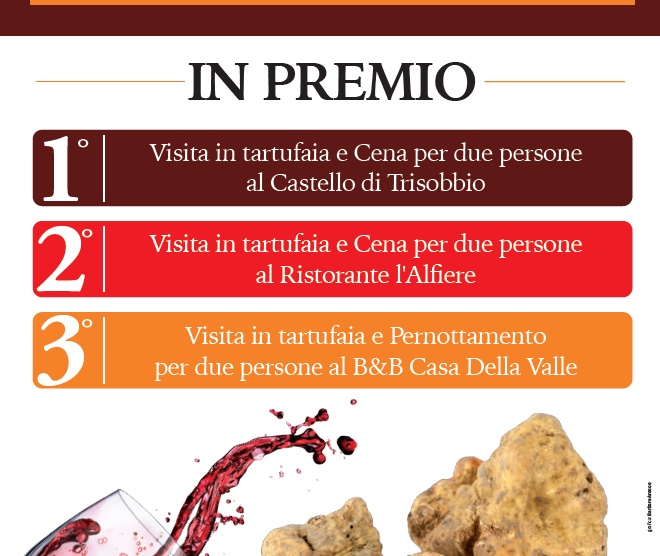 VINCITORI LOTTERIA FIERA NAZIONALE del TARTUFO 2024